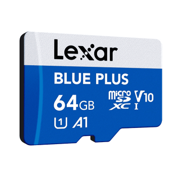 Lexar-Blue-Plus microSDXC-UHS-I-U1-V10-A1-2