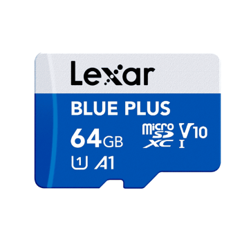 Lexar-Blue-Plus microSDXC-UHS-I-U1-V10-A1-3