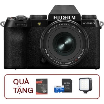 Fujifilm X-S20 + Kit XF 16-50mm f/2.8-4.8, Mới 100% (Chính hãng)