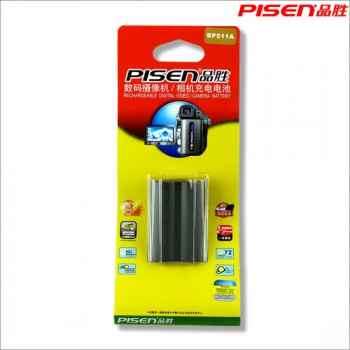 Pin Pisen BP-511A for Canon 50D, 40D, 30D, 20D, 5D