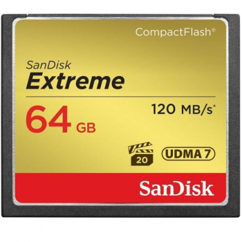 Thẻ nhớ CF Sandisk Extreme 64GB / 800x / 120mb/s