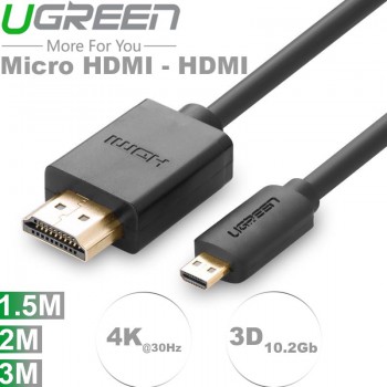 Micro HDMI to HDMI UGREEN 3m 30104
