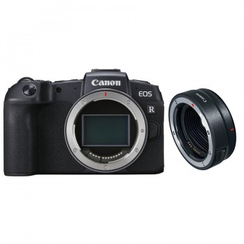 Canon EOS RP + Ngàm chuyển EF-EOS R, Mới 100% (Chính hãng Canon)