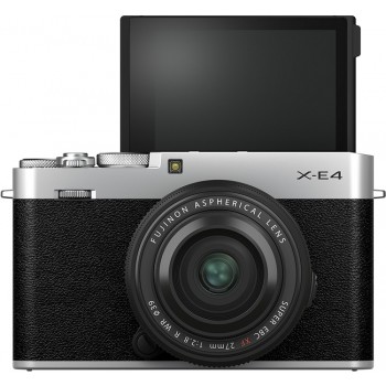 Fujifilm X-E4 + XF 27mm f/2.8 R WR (Màu bạc), Mới 100% (Chính hãng)
