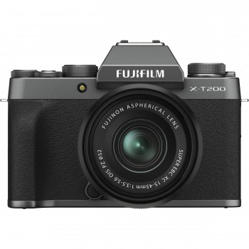 Fujifilm X-T200 + Kit 15-45mm (Màu Dark Silver), Mới 100% (Chính hãng)
