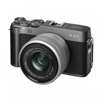 Fujifilm X-A7 + Kit 15-45mm f/3.5-5.6 OIS PZ (Màu Dark Silver)  Mới 95%