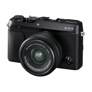 Fujifilm X-E3 + Kit 15-45mm f/3.5-5.6 OIS PZ (Màu Đen), mới 100% (Chính Hãng)