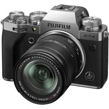Fujifilm X-T4 + Kit 18-55mm (Silver), Mới 100% (Chính hãng)