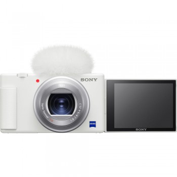 Sony ZV-1 màu trắng: Sony ZV-1 không chỉ là một chiếc máy ảnh thường nhưng sản phẩm này được thiết kế tinh xảo đến từng chi tiết, cùng với màu trắng sang trọng và hiện đại. Với khả năng chụp ảnh và quay phim chuyên nghiệp, đây sẽ là sự lựa chọn lý tưởng cho những ai đam mê nhiếp ảnh và quay phim.