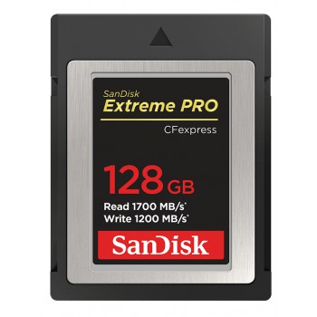 Thẻ nhớ CFexpress 128GB 1700MB SanDisk Extreme PRO Type B (Hàng Chính Hãng)