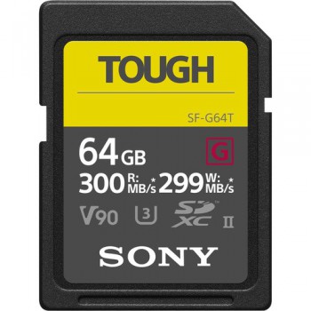 Thẻ nhớ Sony SF-G Tough UHS-II SDHC 64GB (Chính Hãng) 