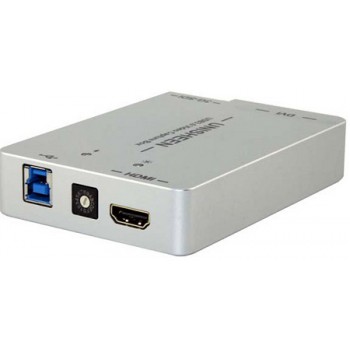 Capture Livestream UNISHEEN UC3500B chuyển đổi HDMI,DVI sang USB 3.0