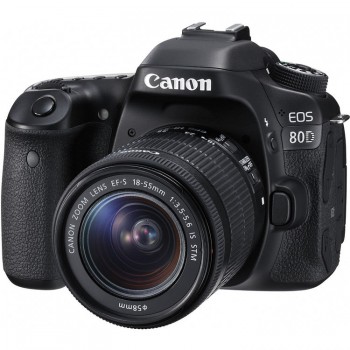 Canon 80D + 18-55mm IS STM, Mới 100% (Chính hãng) 