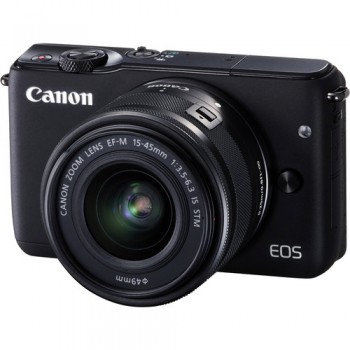 Canon EOS M10 + EF-M 15-45mm STM (Màu đen), Mới 95% 
