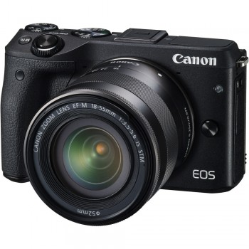 Canon EOS M3 + 15-45mm IS STM, Mới 95%,  Màu Đen