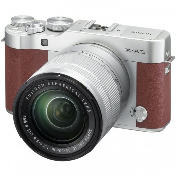 Fujifilm X-A3 + 16-50mm f/3.5-5.6 OIS II, Mới 95% - Màu Nâu