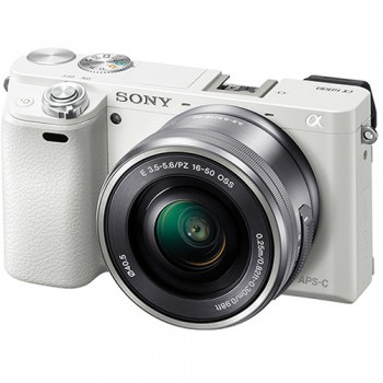 Sony A6000 + Kit 16-50mm (Màu trắng), Mới 99% / Chụp 400 shot / Fullbox (Chính hãng)