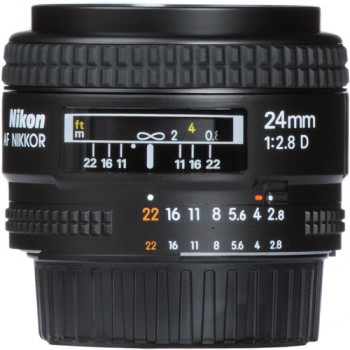 Nikon AF 24mm F2.8D, Mới 95%