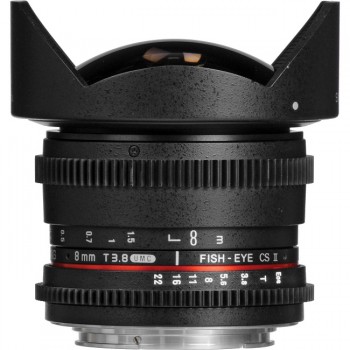 Rokinon 8mm T3.8 VDSLR II Fisheye for Sony Mới 95%