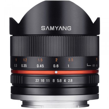 Samyang Fisheye 8mm f/2.8 UMC cho Sony E-Mount, Mới 98%