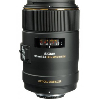 Sigma 105mm f/2.8 EX DG OS HSM Macro for Nikon, Mới 98% / Fullbox