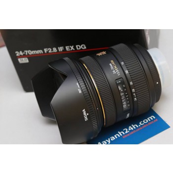 Sigma 24-70mm f/2.8 EX DG HSM For Canon / Mới 95% 