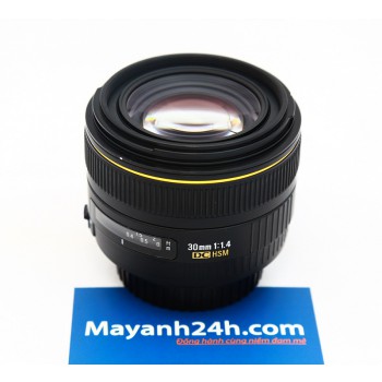 Sigma 30mm f/1.4 EX DC HSM For Canon, Mới 95%