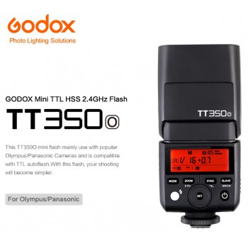 Flash Godox TT350O Cho Olympus