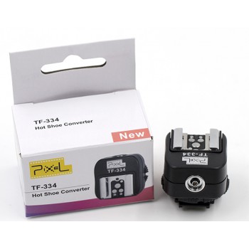 Pixel TF-334 Đầu chuyển đổi đèn Flash Canon, Nikon cho máy ảnh Sony Mirrorless
