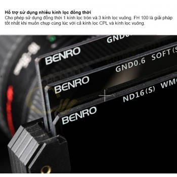 Bộ Filter vuông chụp phong cảnh Benro FH100M2-K1 | Bộ Filter Benro FH100M2  | Benro FH100
