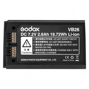 Pin Godox VB26 cho đèn Godox V1 / Godox V860 III