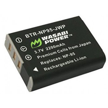 Pin Sạc Wasabi NP-95 cho Fujifilm X100, X100T , X100S, X70, X30, X-S1, F31fd