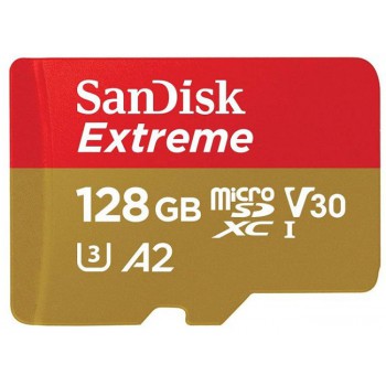 Micro SD SanDisk Extreme V30 A2 128GB 160/90Mb