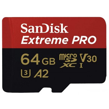 Micro SD SanDisk Extreme Pro V30 A2 64GB 170MB/s