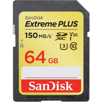 Thẻ nhớ SD SanDisk Extreme U3 V30 1000x 64GB 150MB/s