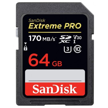 Thẻ nhớ SDXC SanDisk Extreme Pro U3 V30 1133 x 64GB 170MB/s