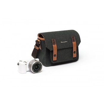 Túi máy ảnh Herringbone Papaspocket 3 Mini (Charcoal) (Chính Hãng)