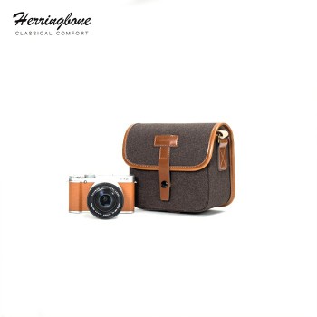 Túi máy ảnh Herringbone Muppen Micro (Brown) (Chính Hãng)