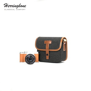 Túi máy ảnh Herringbone Muppen Micro (Charcoal) (Chính Hãng)
