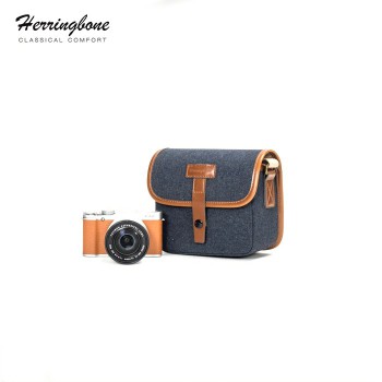 Túi máy ảnh Herringbone Muppen Micro (Navy) (Chính Hãng)