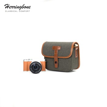 Túi máy ảnh Herringbone Muppen Micro (Olive) (Chính Hãng)